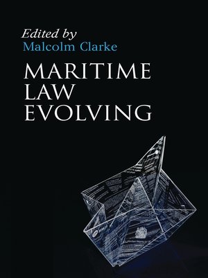 cover image of Maritime Law Evolving